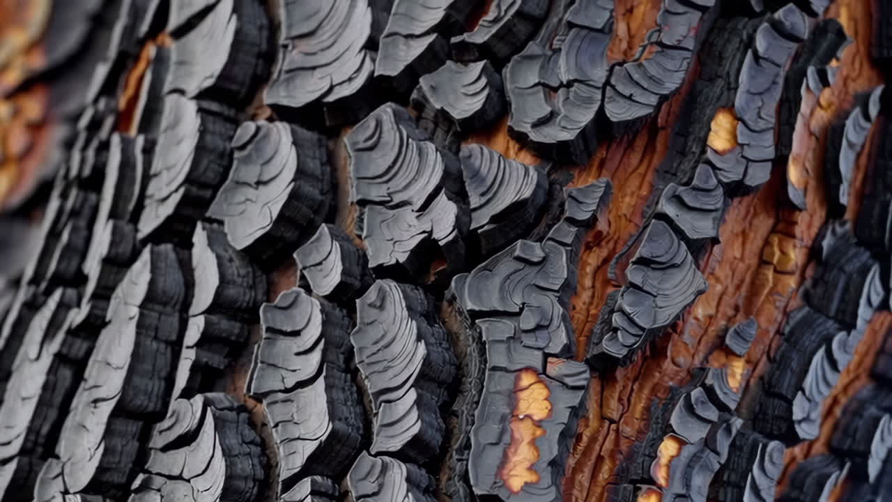Burnt Tree Bark