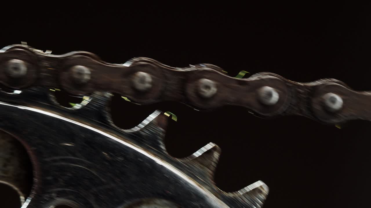 Bicycle Chain and Gear