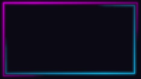 abstract seamless background blue purple spectrum loop animation fluorescent uv light 4k glowing neon line abstract background web neon box template.