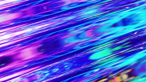 liquid pattern like waves in looped motion. 3d stylish abstract iridescent bg of wavy surface like brilliant liquid glass with rainbow beautiful gradient colors. 4k trendy colorful fluid animation.