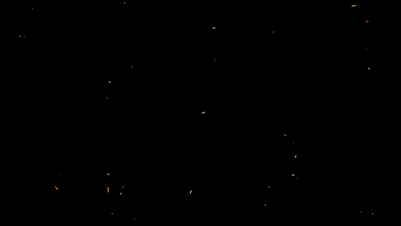 las chispas brillantes