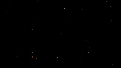 las chispas brillantes