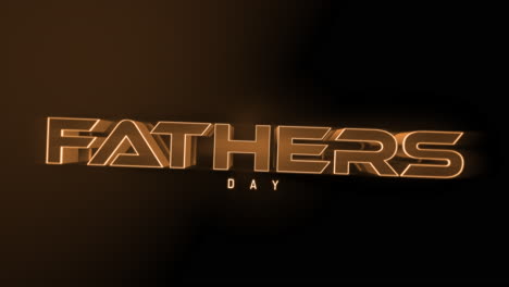 Fathers-Day-illuminated-vibrant-neon-text-on-black-background