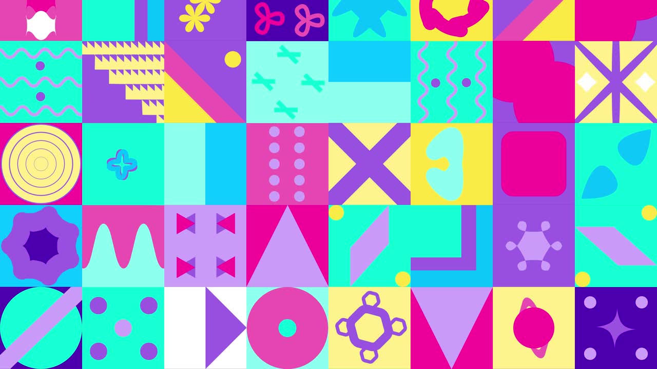 Seamless Pattern Of Pop Background