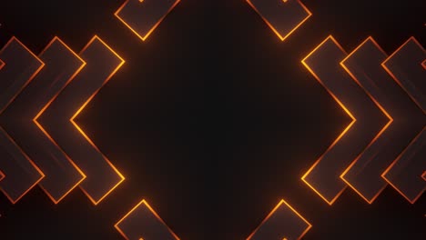 patrón geométrico abstracto con líneas brillantes