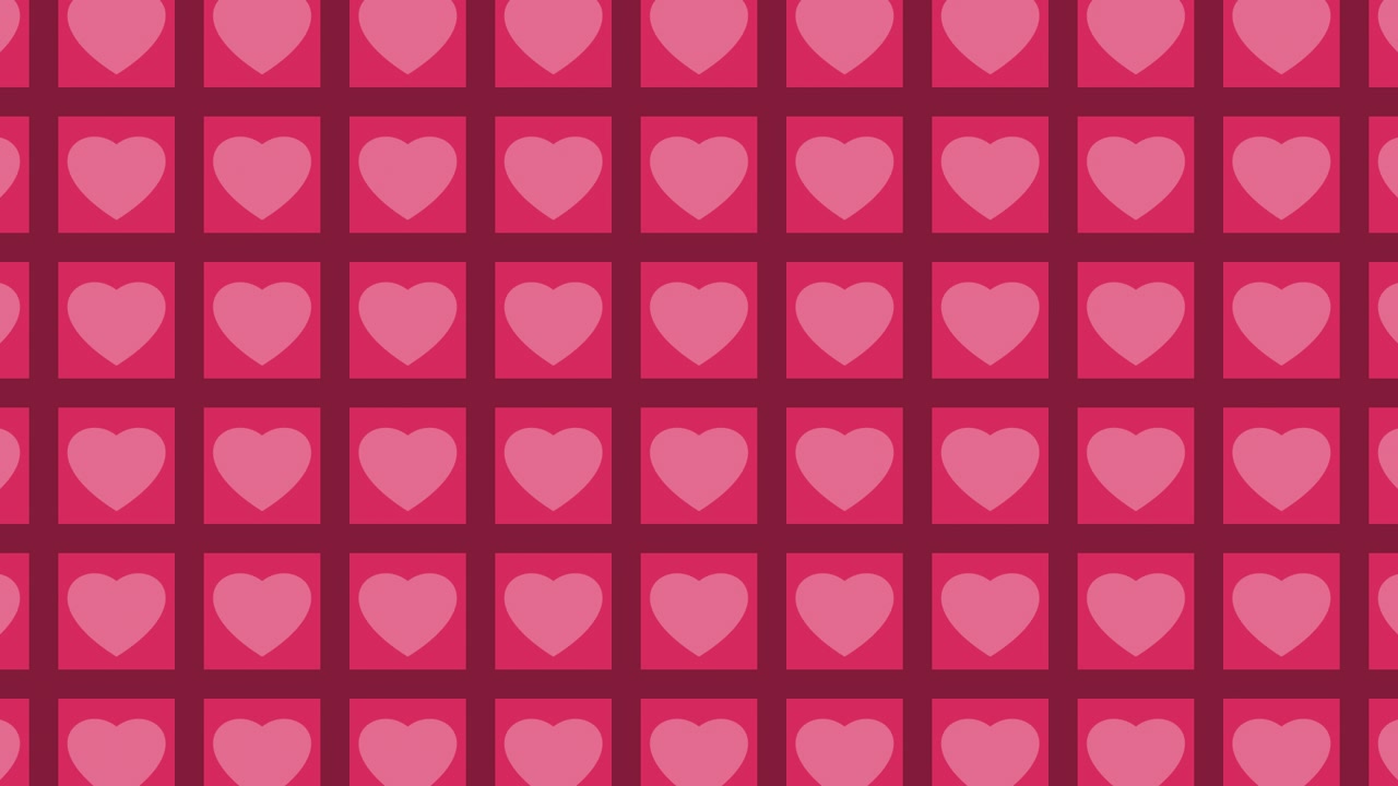 Pink Heart Pattern