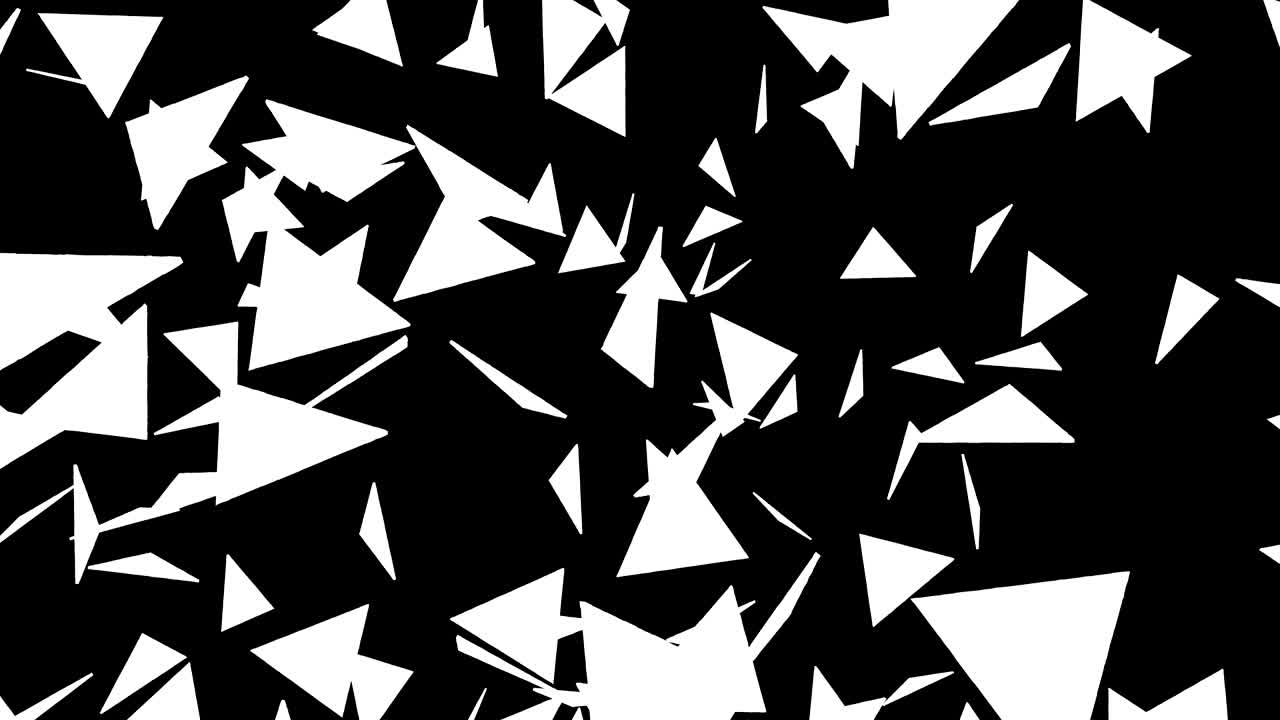 partículas voladoras en fondo negro. ilustración en 3d.