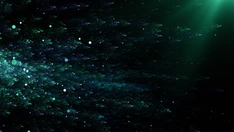 파란색, 녹색, 이벤트 게임 트레일러 제목, 영화 콘서트 무대 배경 루프