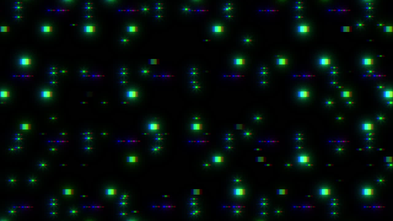 patrón de cuadrícula colorido cuadrados verdes, azules y rojos en repetición