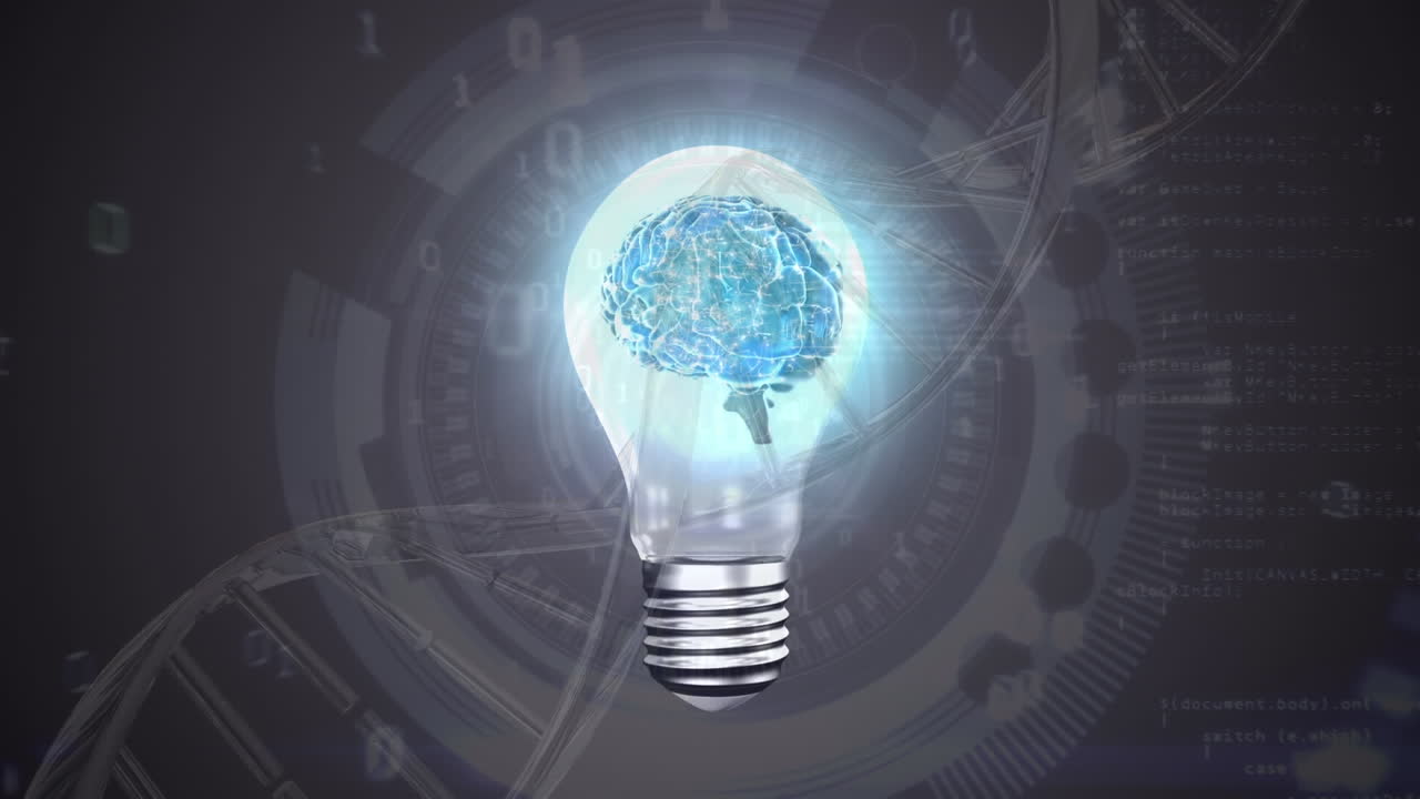 Light bulb with a digital brain