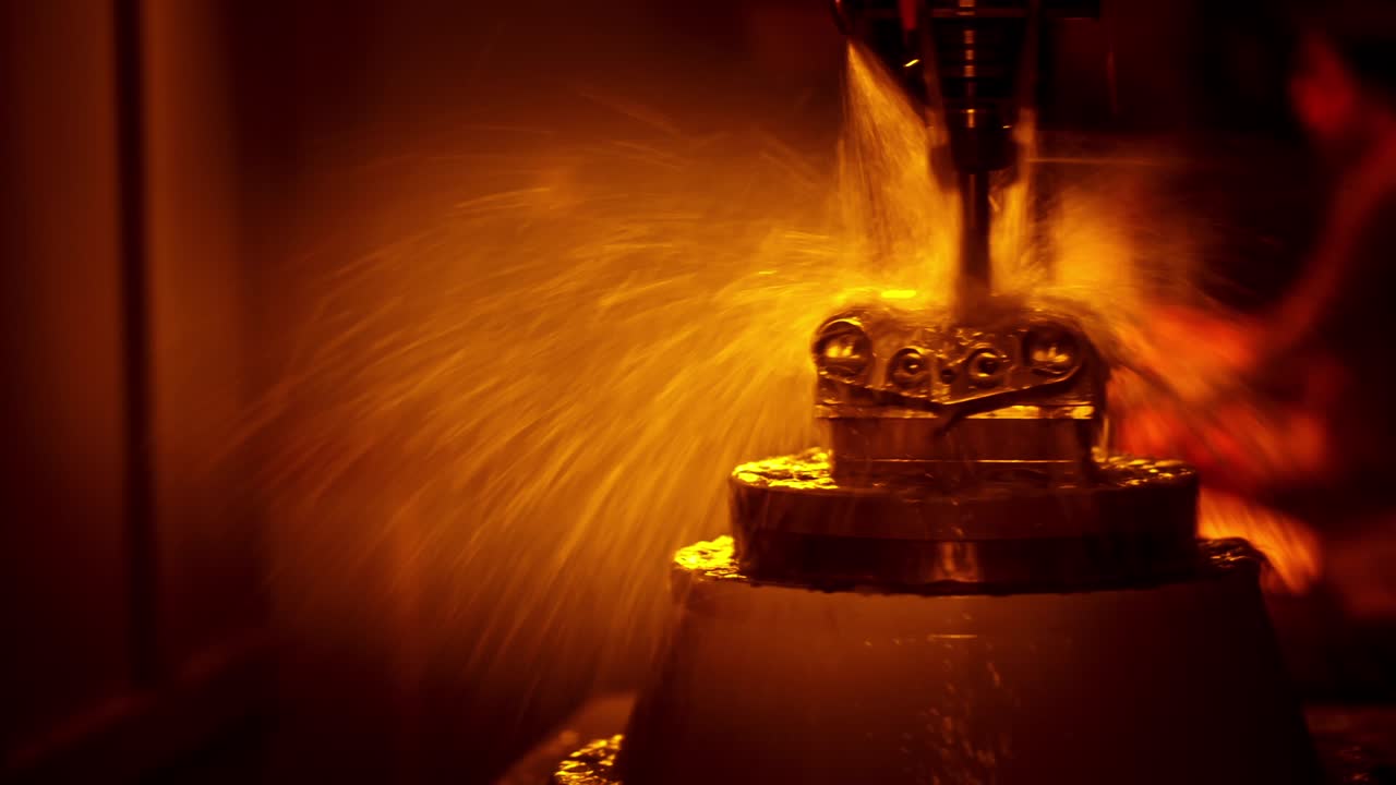 Metalworking CNC milling machine.
