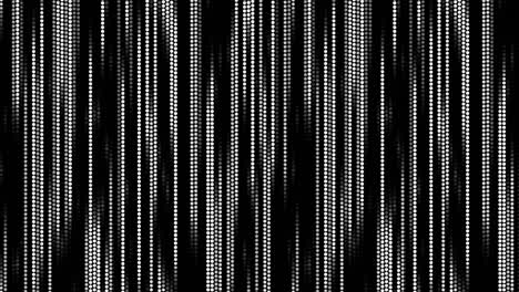 animación de puntos línea cibernética gráficos de movimiento