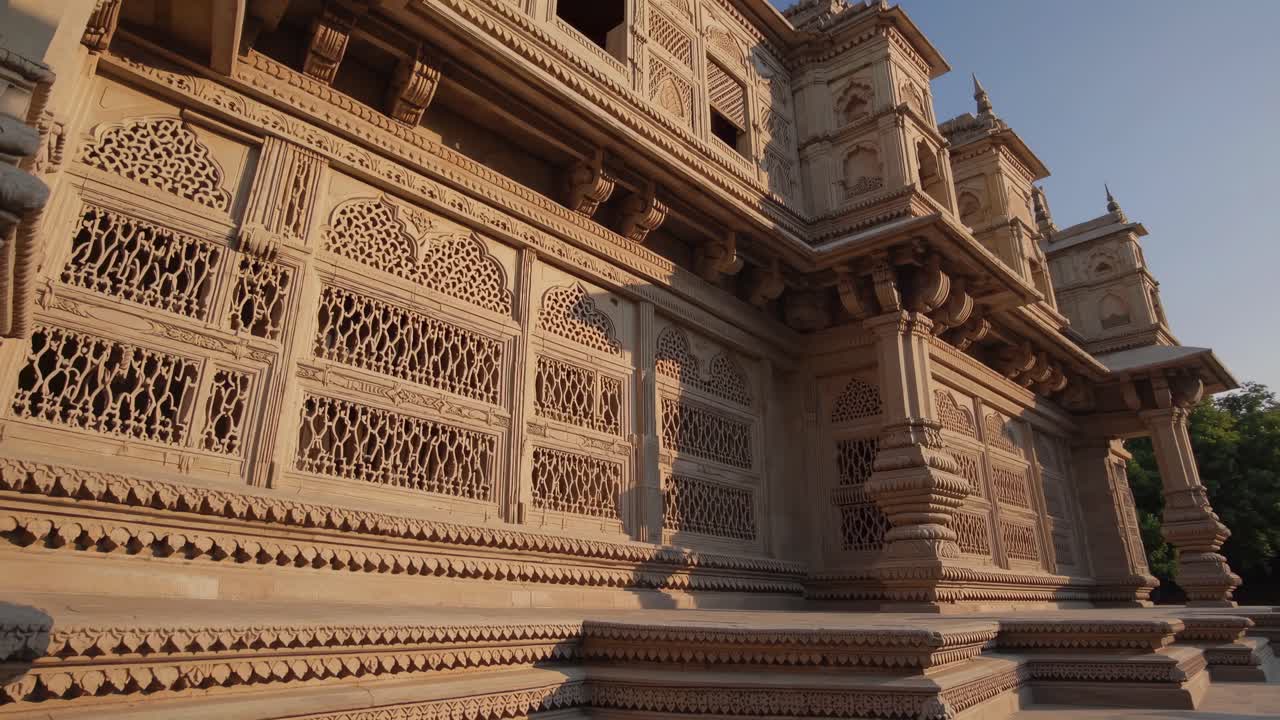Ornate Facade of a Hindu Temple