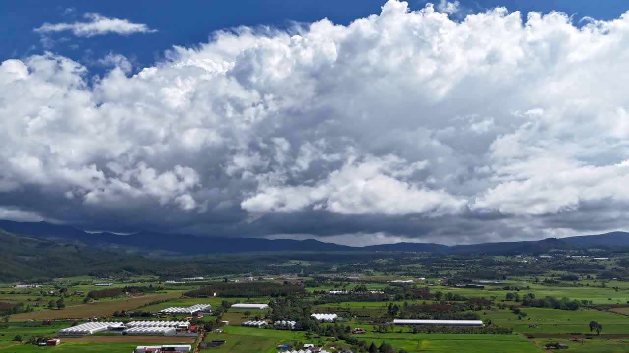 Thunderstorm Cell Formation Hyperlapse, Puebla Mexico