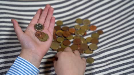 money hanging to dry with clothespin - euro money banknotes after  washing machine - illegal cash 50, 100 €  and mafia money laundering - increase in the cost of living, energy and gas