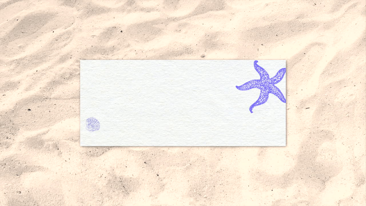 해변의 해양 동물