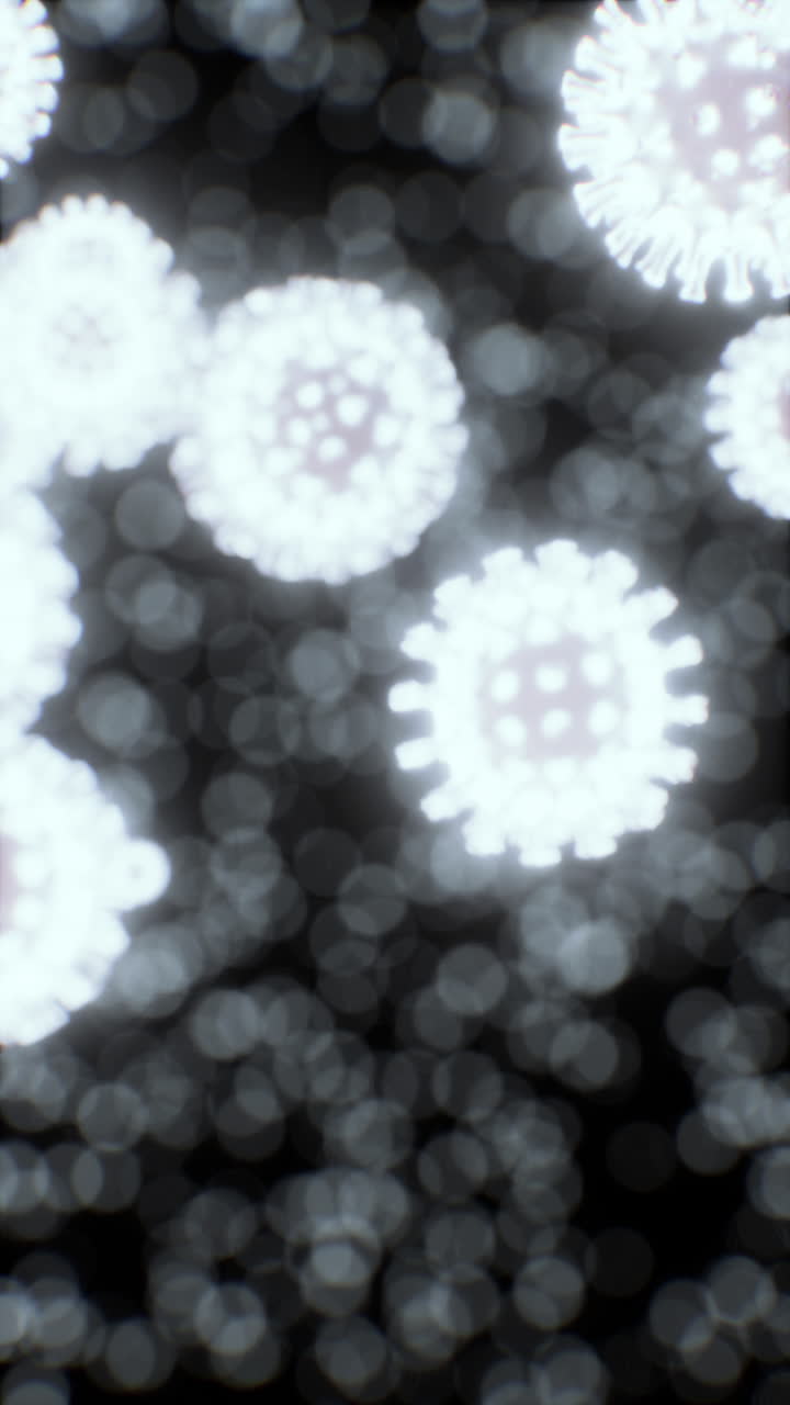 Microscopic View of a Virus
