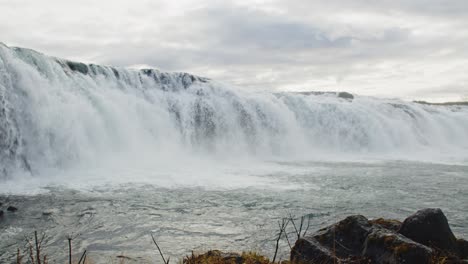 Wide-view-of-Faxi-Waterfall-in-South-Iceland