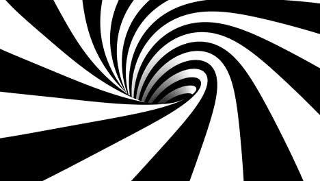 loopable animation geometrical wormhole shape pattern motion graphics.