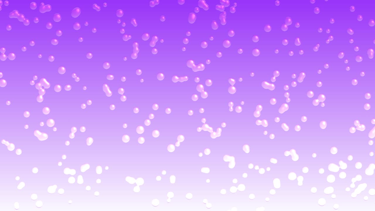 유리 방울 물방울 분류 모션 그래픽