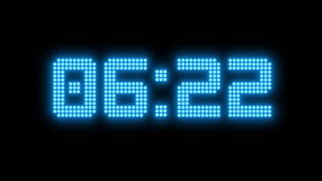 abstract futuristic technology background with digital number timer concept and countdown.