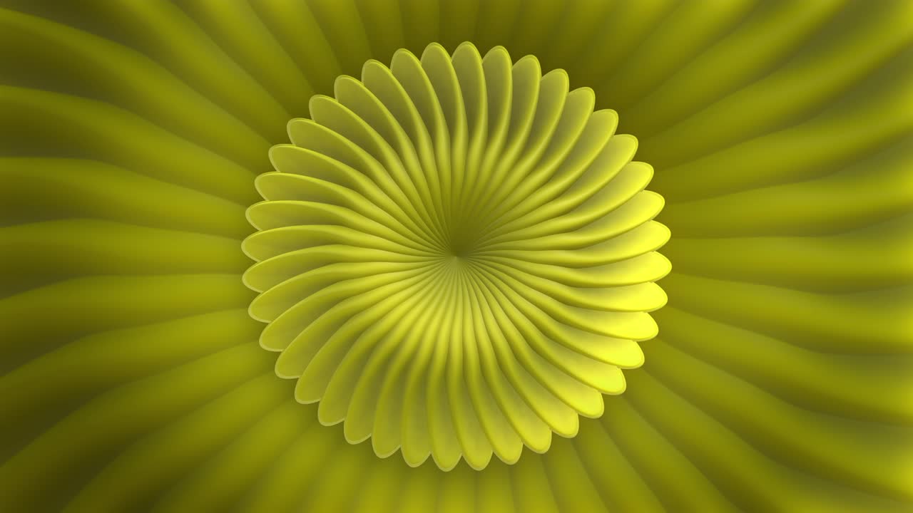 Abstract Geometric Spiral Pattern