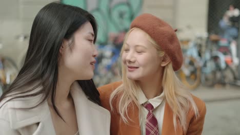 two women in love