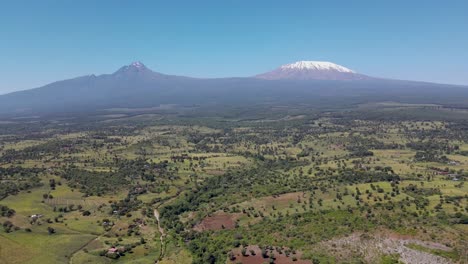 travel destination over the mount kilimanjaro africa