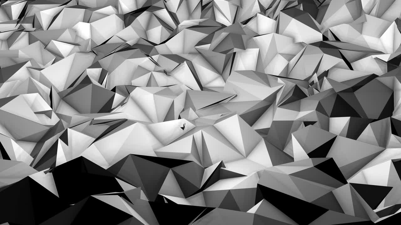 fondo triangular blanco con bucle bajo