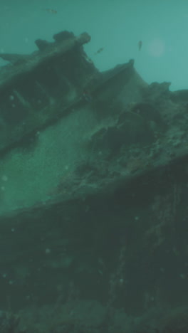 shipwreck underwater