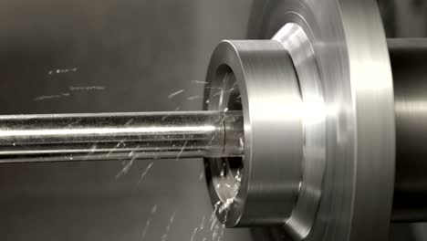 industry lathe machine work