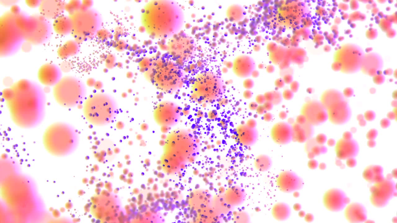 추상적인 다채로운 입자 배경