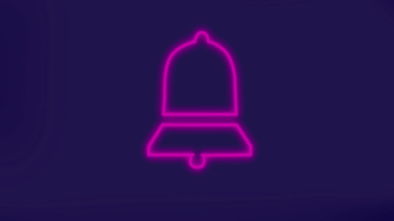 벽돌 벽 4k에 화살표 네온 표지