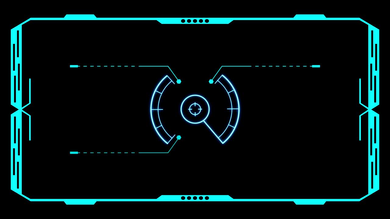 후투리스틱 요소: 타 모니터 사용자 제어 인터페이스 화면 패널