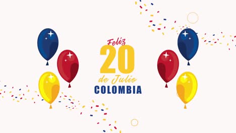 20 de julio celebración colombiana letras