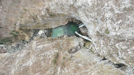 Descending-top-down-view-of-Savica-waterfall-in-Slovenia