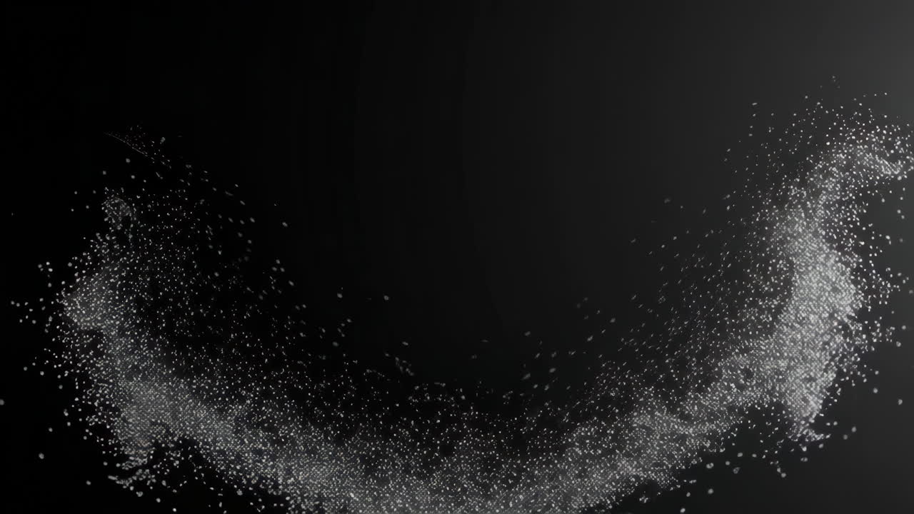 추상적인 입자 폭발