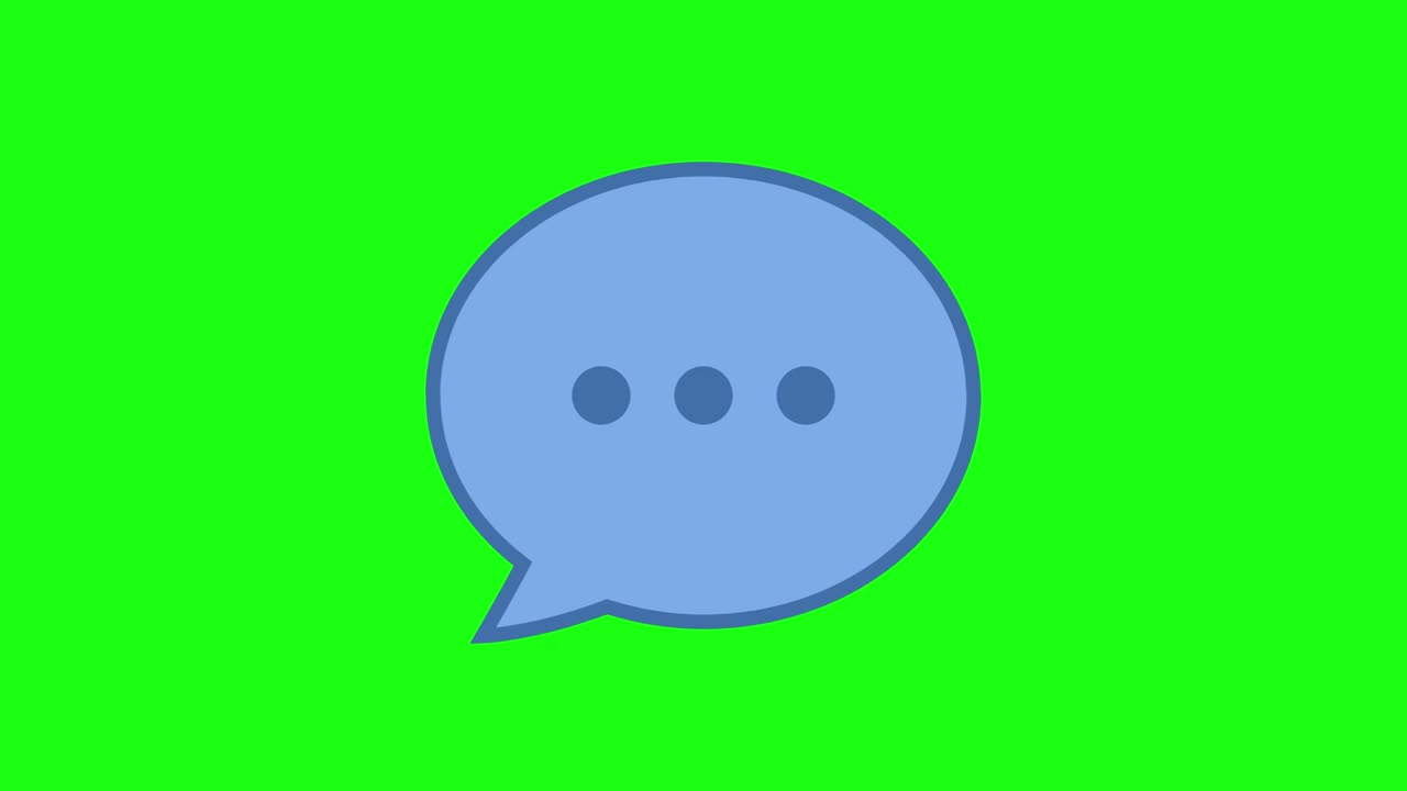 Green screen background animated speech bubble transparent animation bubbles talking talking