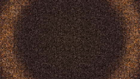 abstract pixelated circle pattern