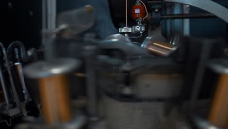 Close-up of Industrial Machine Parts