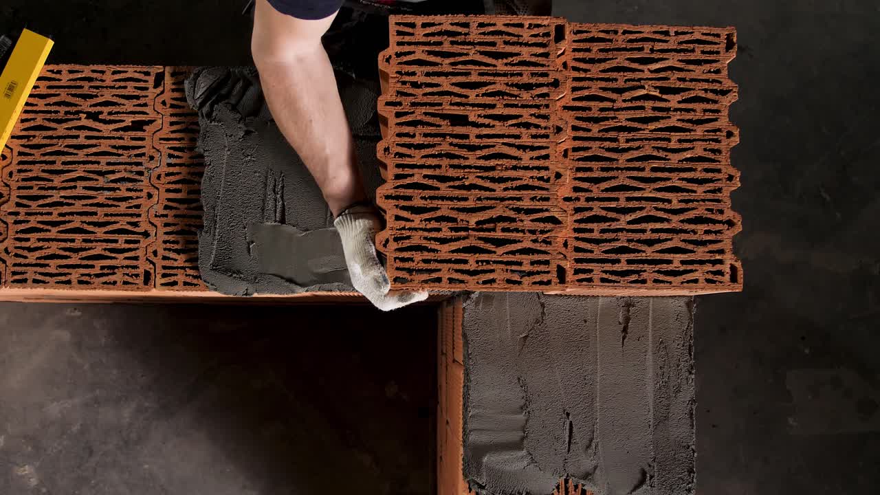 벽돌 모이 건설