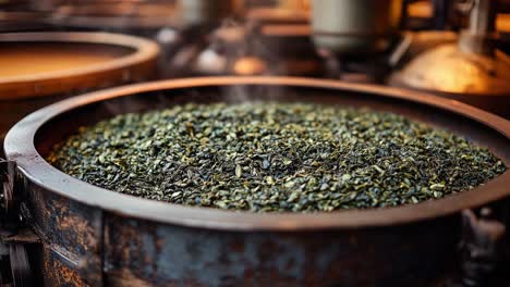 tea leaf processing