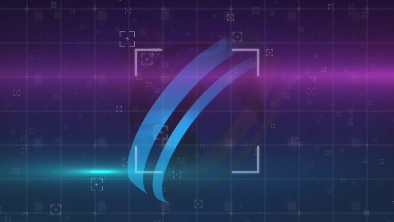 Animation of scope scanning and data processing