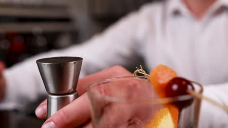 cocktail preparation
