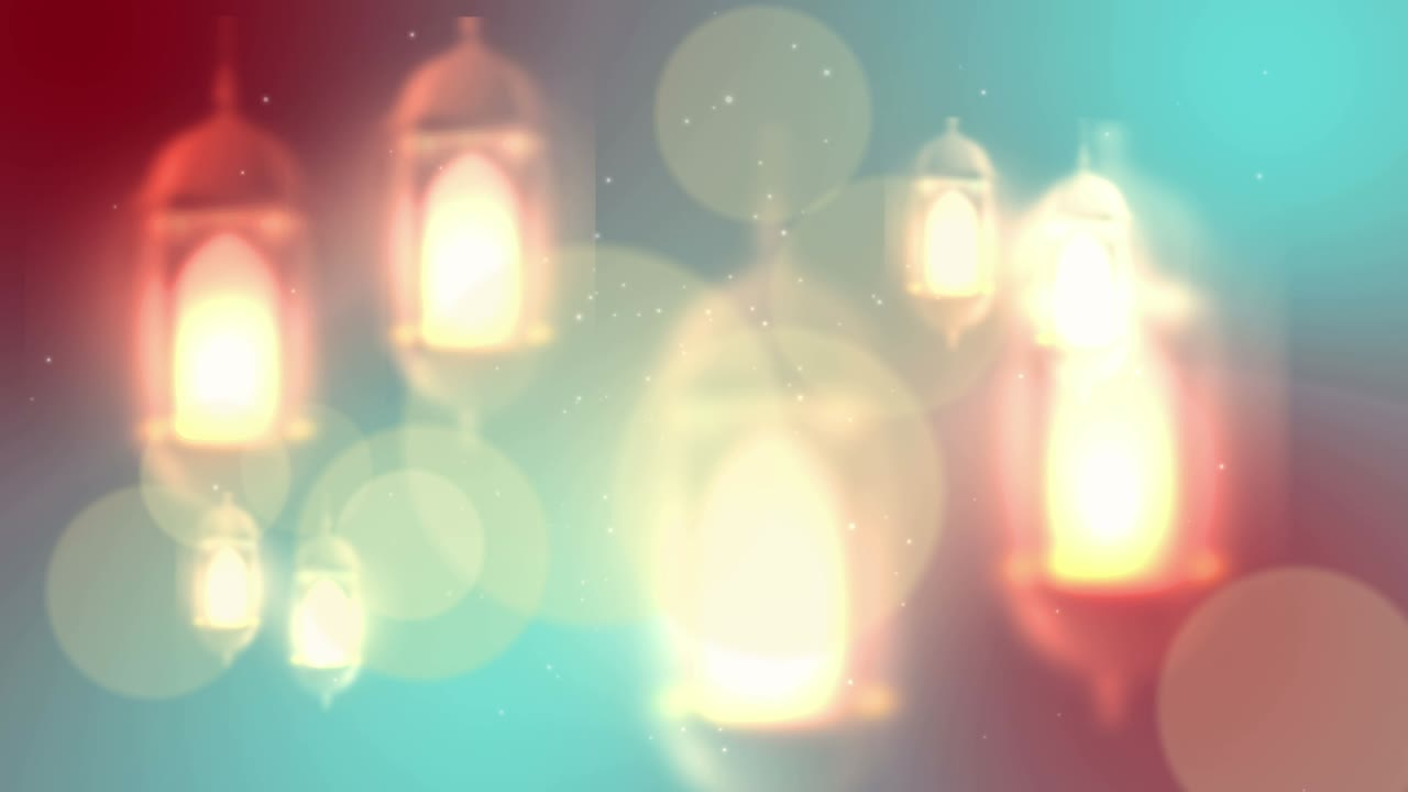 linterna de la vela de ramadán