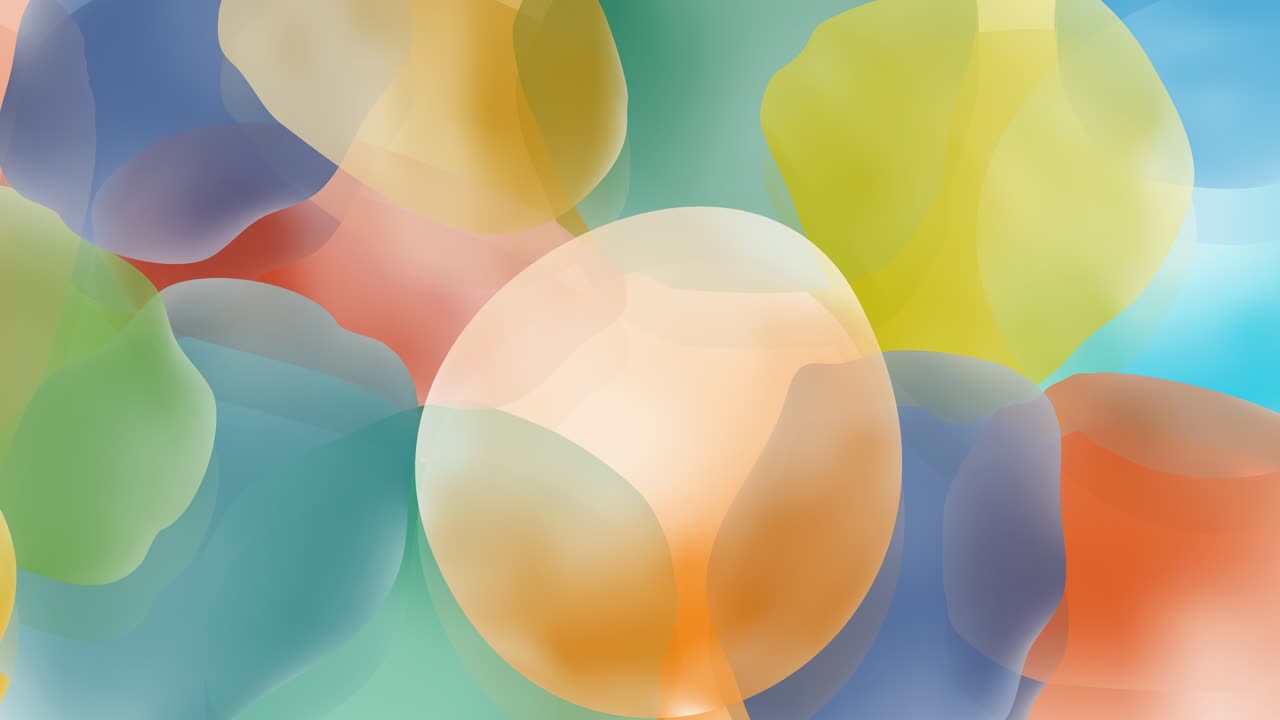 애니메이션 페인팅, 페인트 스테인, 블로트, 손으로 칠한 수채화 스테인의 추상적인 미니멀리즘 작곡과 함께 원활한 루프 패턴, 당신의 디자인을위한 밝은 배경에 4k 그래픽 모션