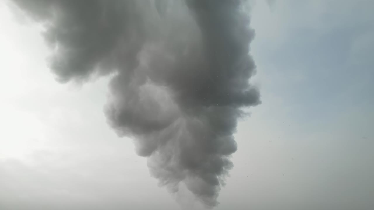 Polluting Smoke from an Industrial Facility