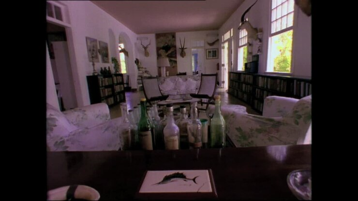 nội thất của nhà của ernest hemingway ở havana, cuba những năm 1980