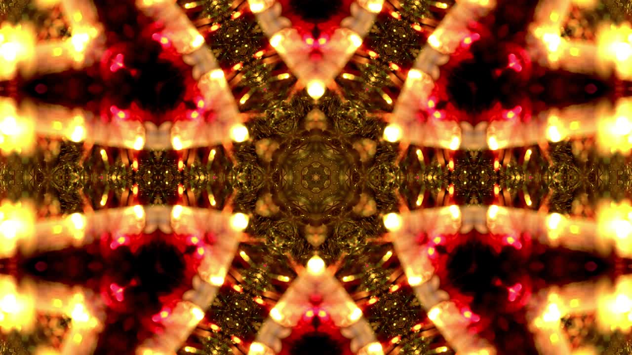 새해 추상화 칼레도스코프