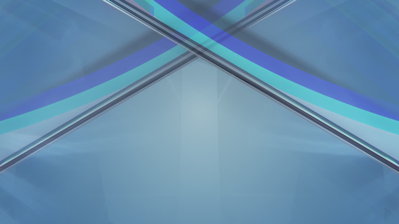 animación de un prisma brillante claro que se mueve sobre puntos de luz